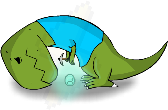 Minecraft T Rex By Happywhite Minecraft T Rex By Happywhite - Minecraft T Rex Skin (1024x1024)