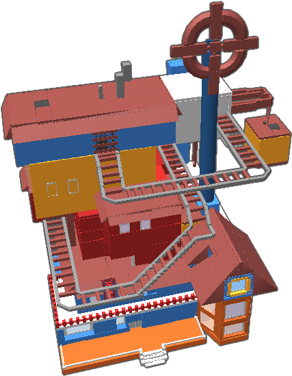 Hello Neighbor Minecraft Blocksworld Lego Worlds Worldedit - Hello Neighbor Magnet Gun (768x768)