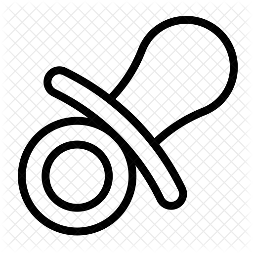 Pacifier Icon - Pacifier (512x512)