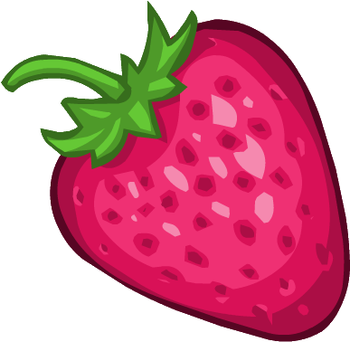 Jellies Clipart Strawberry Syrup - Pink Strawberry Png (401x397)