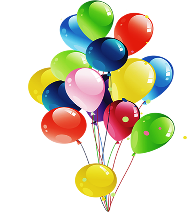 Balloon Birthday Gift Party Clip Art - Balloon And Gift Png (800x800)