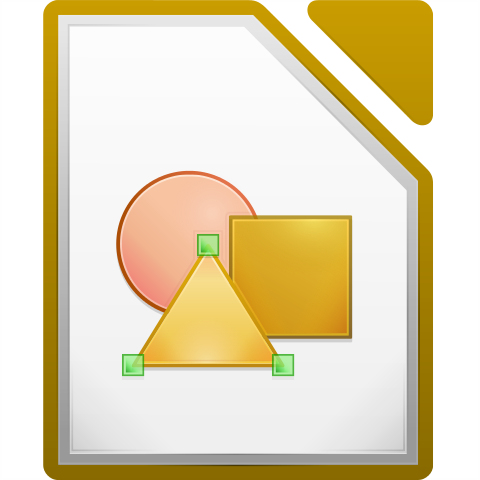 0 Draw Icon - Draw Libre Office Logo (480x480)