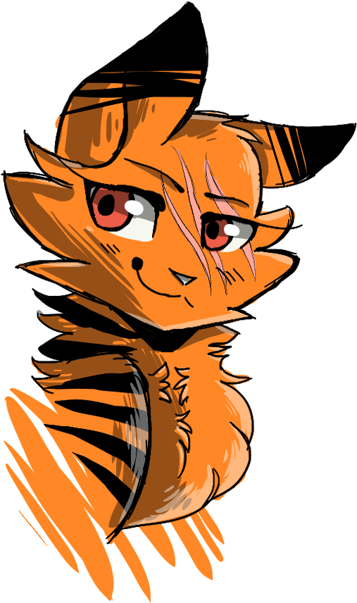 - - Blazestar - - Birthday Gift - - By Realuna - Illustration (682x974)