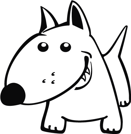 Dibujo De Perrito V Para Colorear - Peluqueria Canina (600x470)