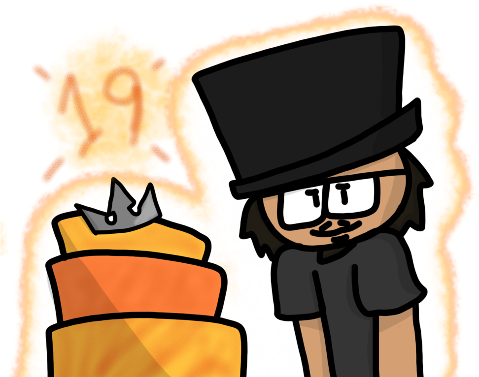 Roman's Birthday Gift By Pielordpictures - Cartoon (1032x774)