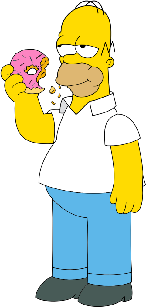 Drawing Fascinating Pictures Of Homer Simpson 22 Vector - Homer Simpson (749x1068)