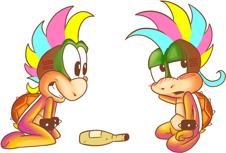 Sketch Book Drawing - Iggy Koopa X Lemmy (960x720)