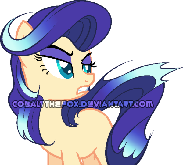 ] Birthday Present For Softfang By Cobaltthefox - Cartoon (600x544)