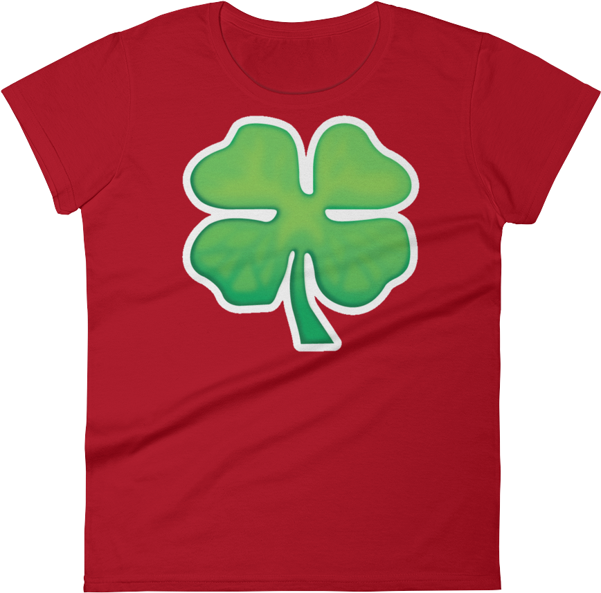 Women's Emoji T Shirt - Shamrock (1000x1000)