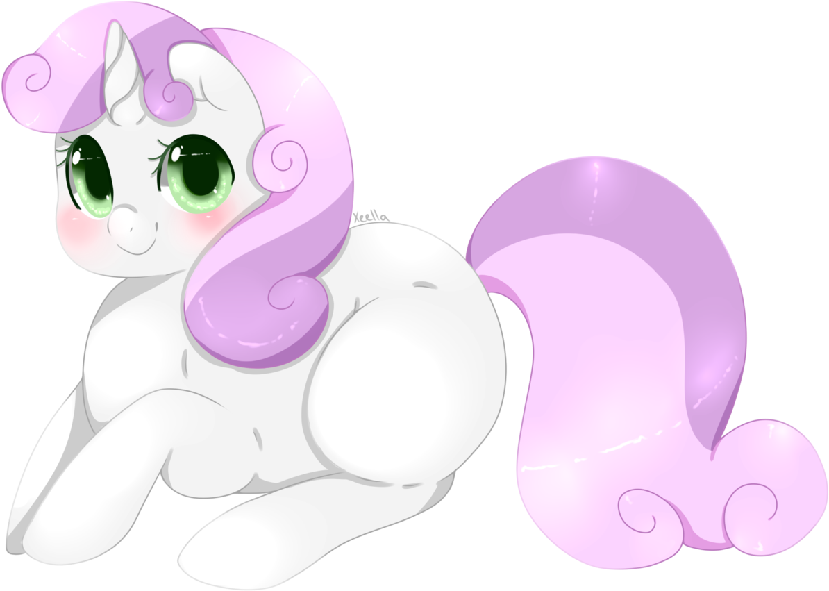 Sweetie Belle By Xeella On Deviantart - Pony (1280x879)