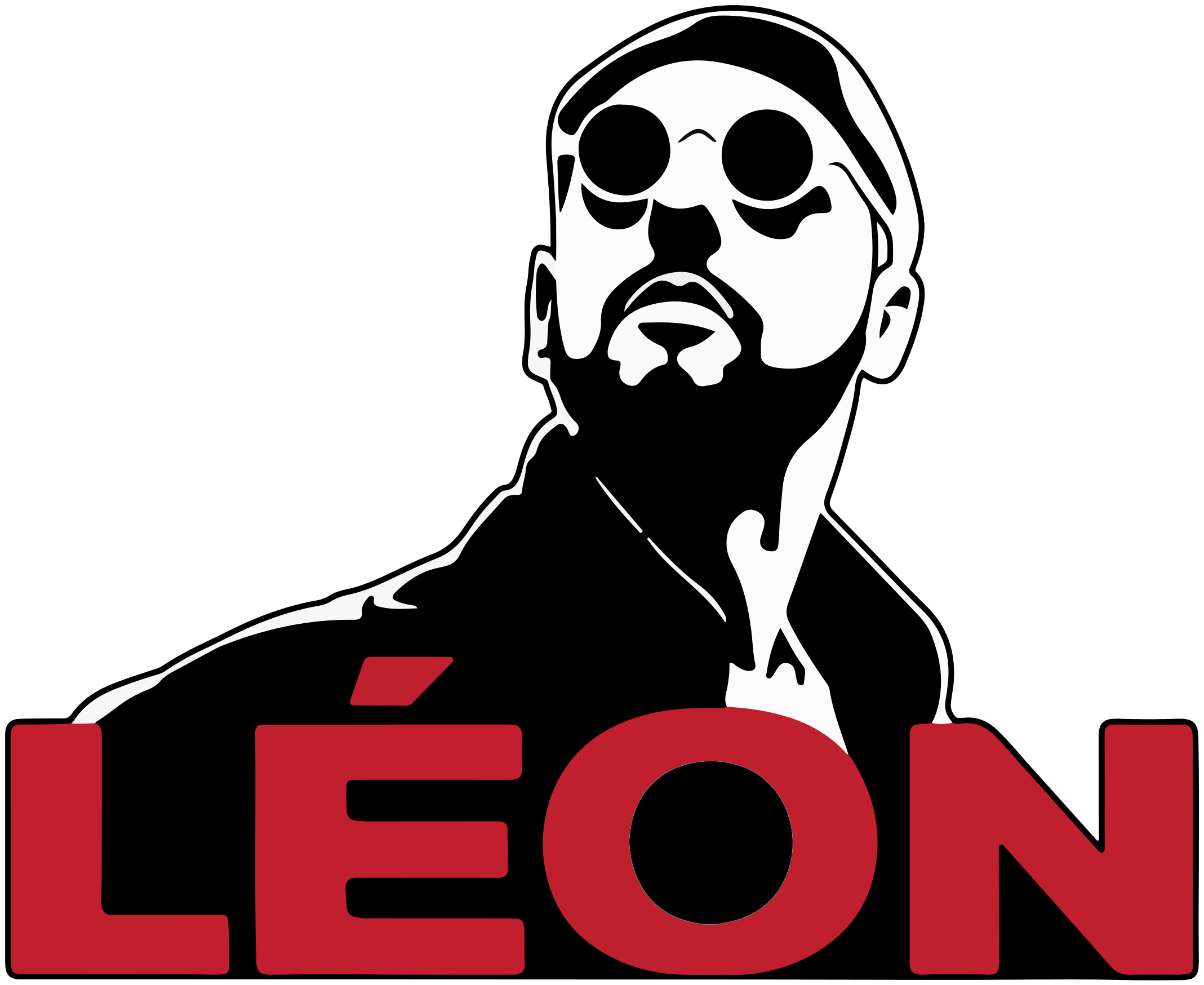 Image Of Léon T-shirt - Illustration (2623x2142)