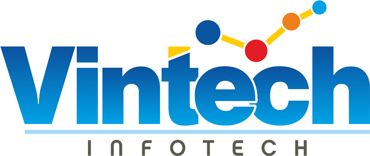 Vintech Infotech Logo - Logo (1600x674)