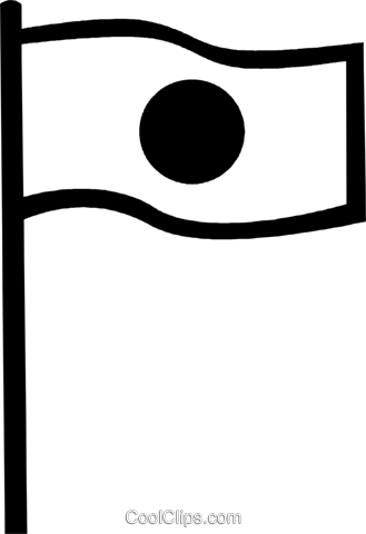 Japan Flag Royalty Free Vector Clip Art Illustration - Japan Flag Royalty Free Vector Clip Art Illustration (329x480)