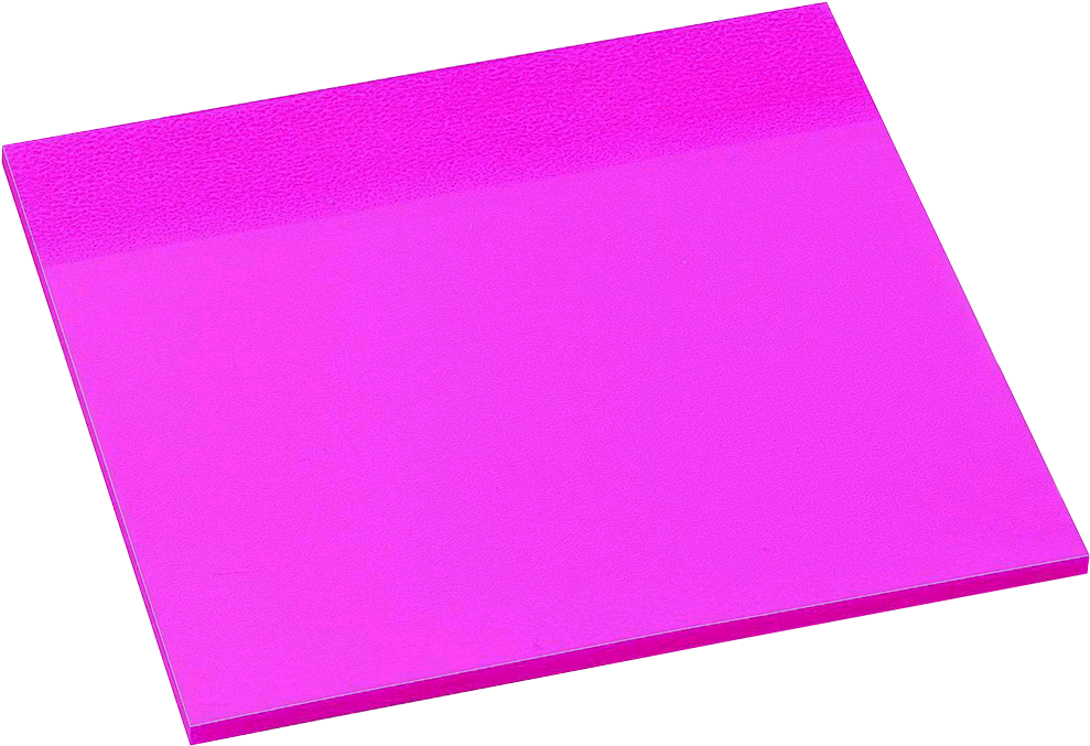 Avery See Through Sticky Note Pad - Construction Paper (1000x688)