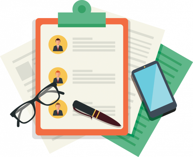 Resume Clip Art Contemporary Gallery Clipart Of Resumes - Resumes Clipart (620x504)