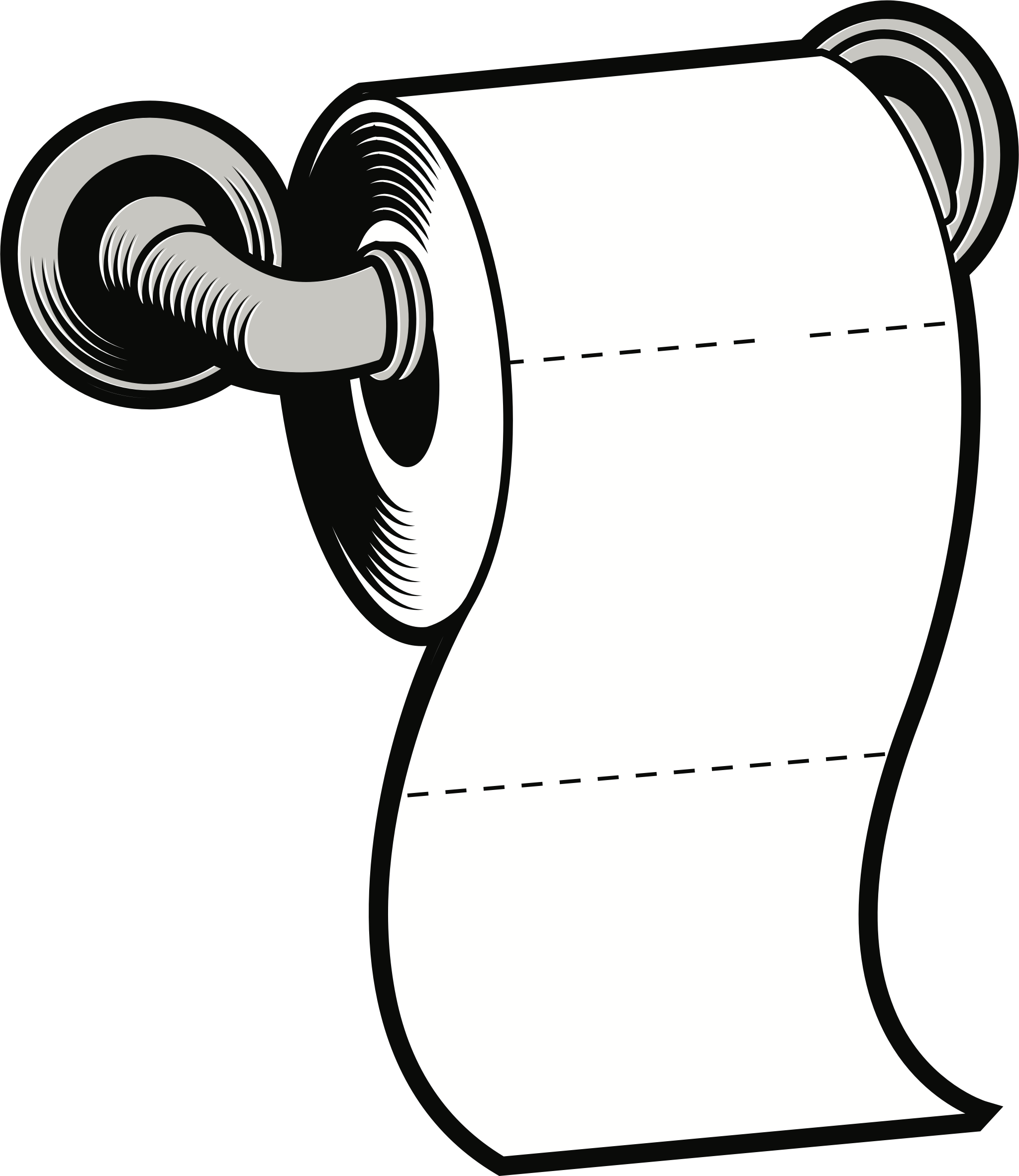 Big Image - Toilet Clipart (2048x2364)