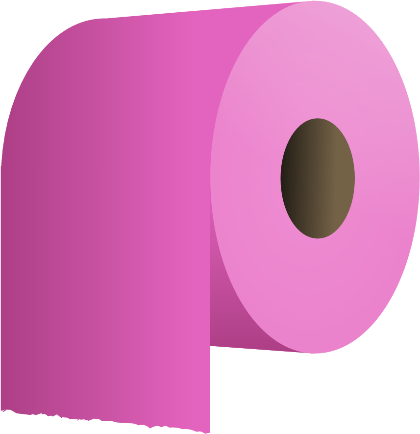Toilet Paper Roll - Toilet Paper Vector Png (968x1000)