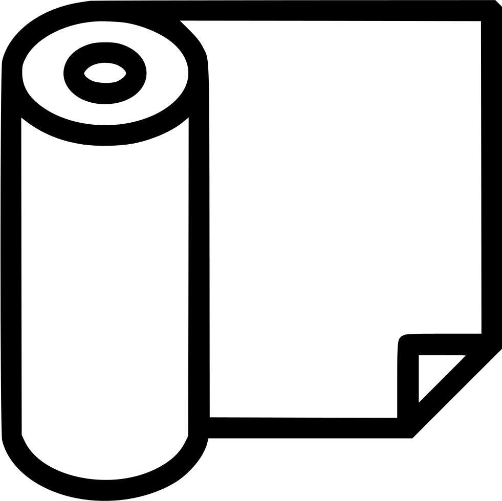 Paper Roll Comments - Paper Roll Icon Png (981x980)
