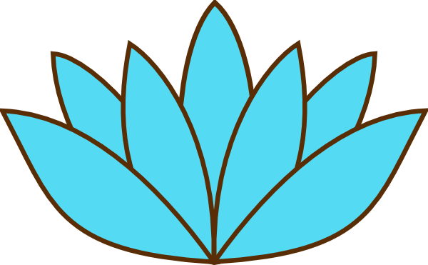 28 Collection Of Blue Lotus Flower Clipart - Namaste Mother F * Cker (600x371)