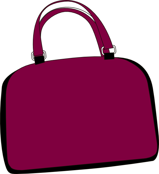Free Purse Clip Art Images - Bag Clipart (546x595)
