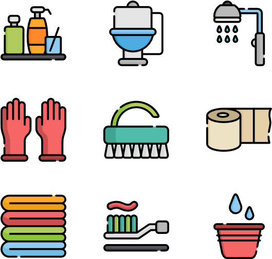Bathroom - Laundry Icon (600x564)