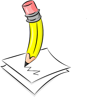 Paper And Pencil Clipart Clipart - Essay (440x427)