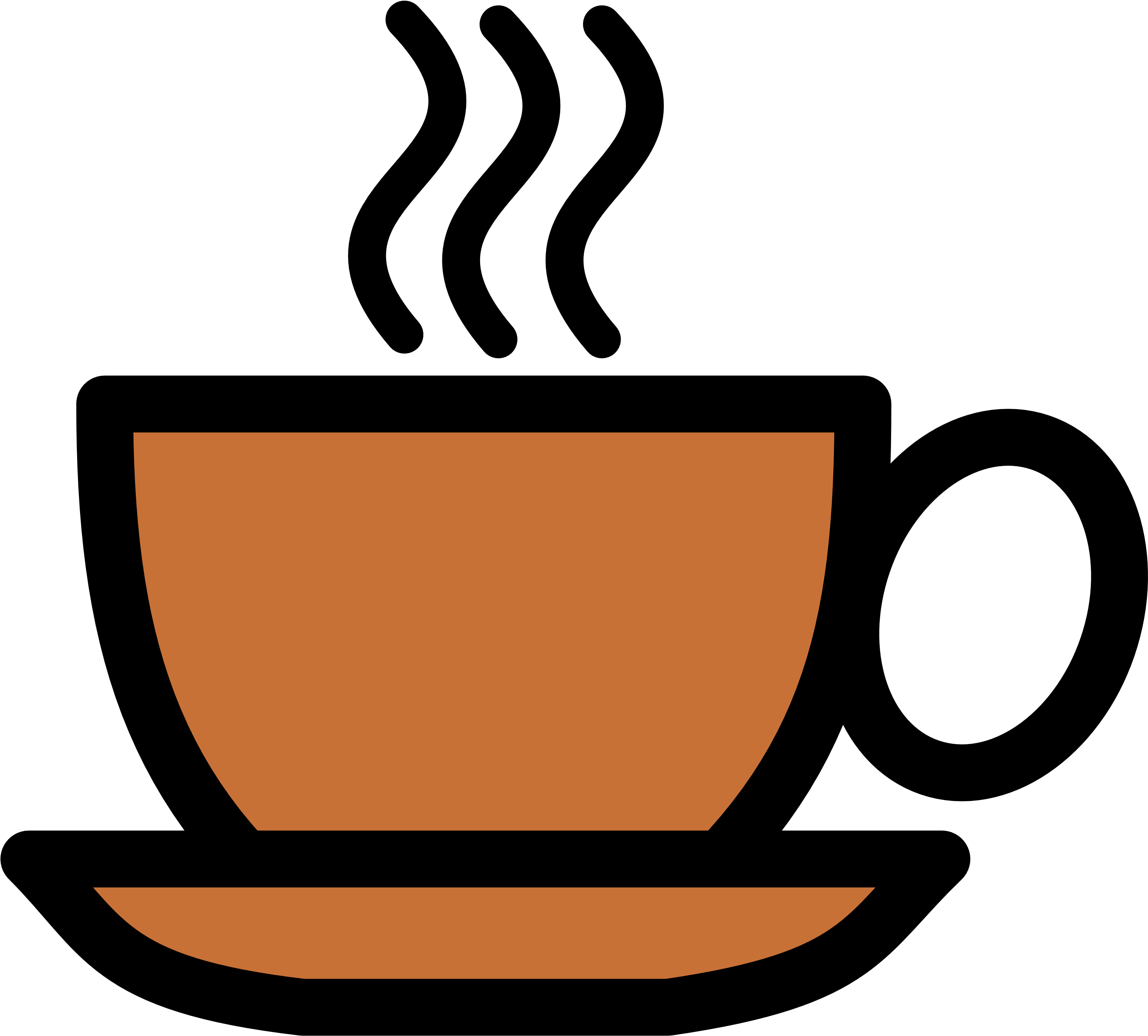 Coffee Clipart No Background - Coffee Cup Clip Art (3333x3333)