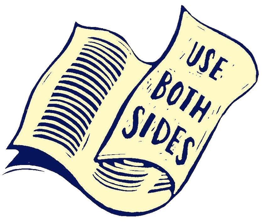 Send E Mails And E Cards To Reduce Paper Waste - Print On Both Sides Of The Paper (948x800)