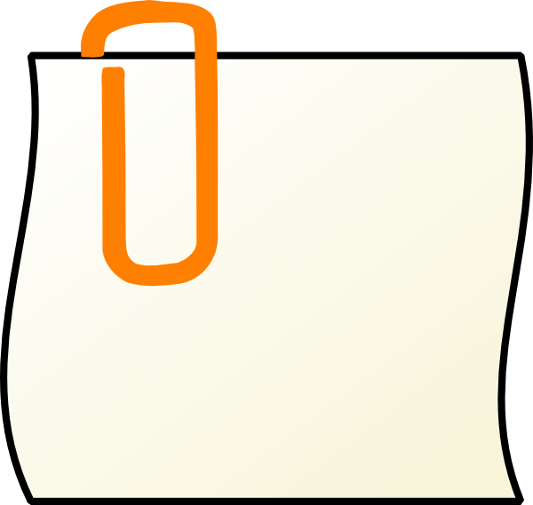 Paper Clip Clip Art - Attachmentclipart (1280x1214)