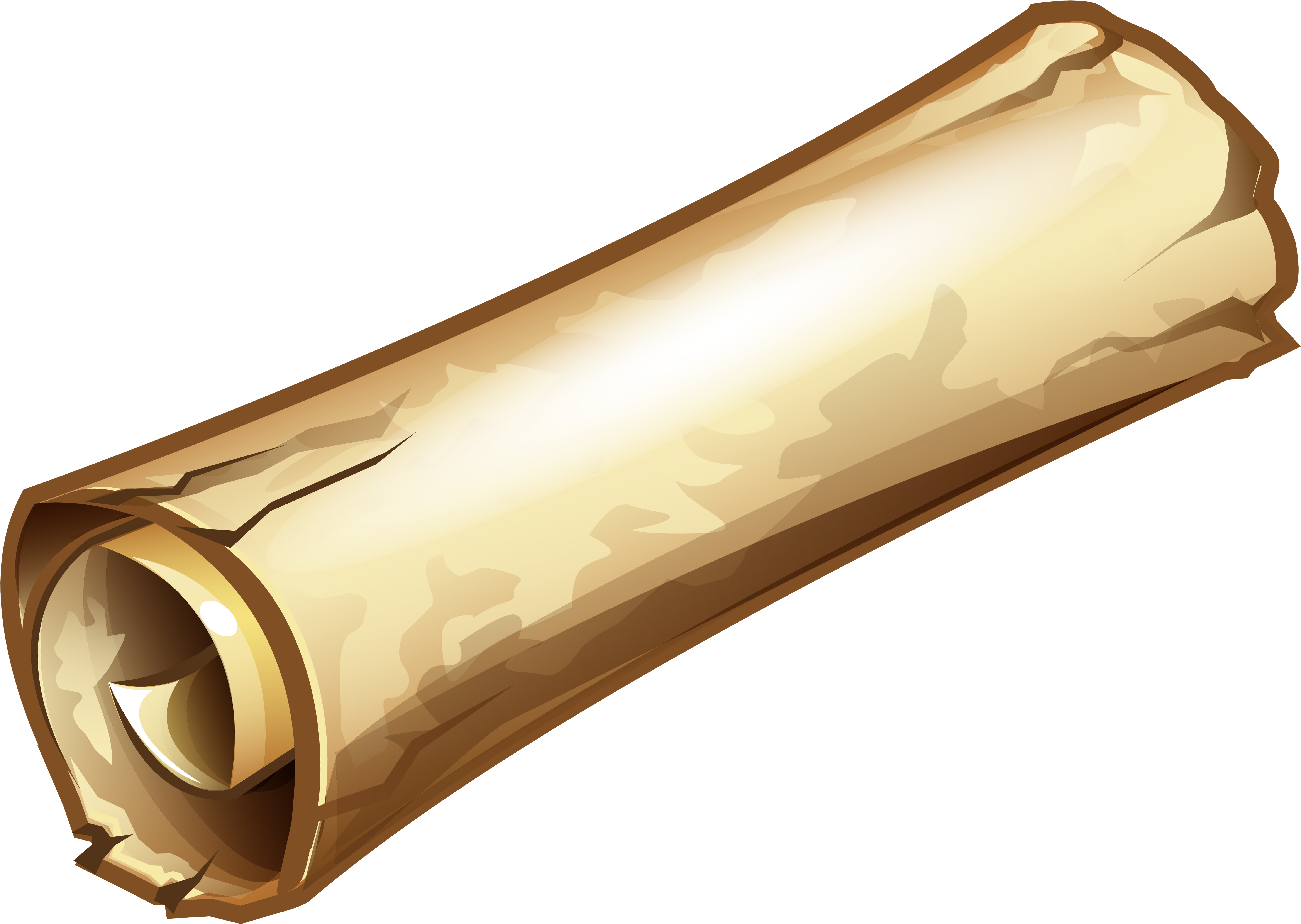 Old Scroll Png Clipart Image - Scrolls Png (6296x4509)