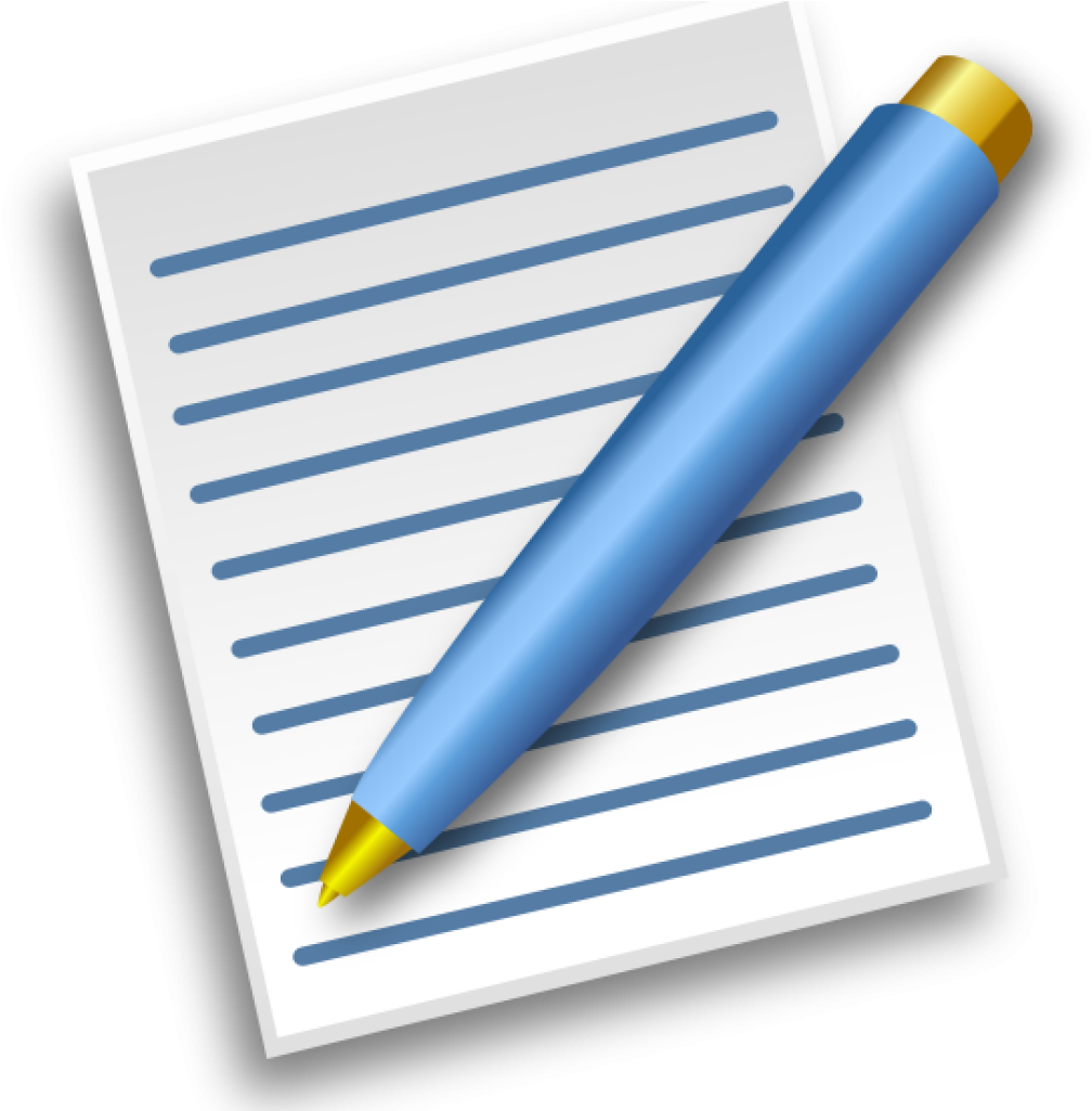Pen And Paper Clipart Pen And Paper Clip Art At Clker - Drawing Pen And Paper (1024x1024)