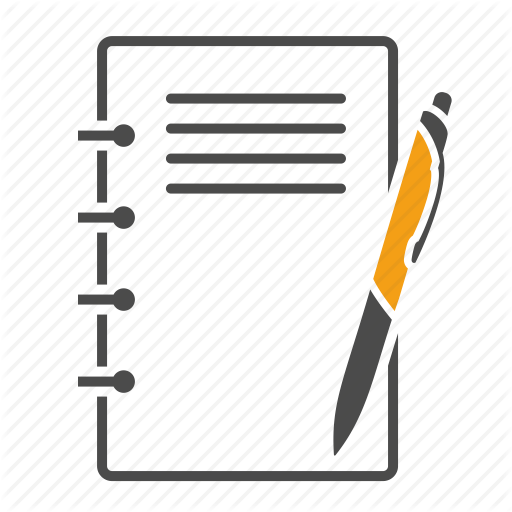 Compose, Education, Learning, Page, Paper, Pen, School, - Pen And Book Icon (512x512)