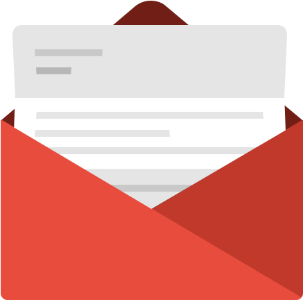 Message Clipart Gmail - Envelope Icon Png (512x512)