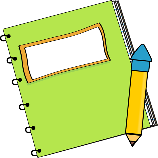 Pencil Clip Art - Book And Pencil Clip Art (556x556)