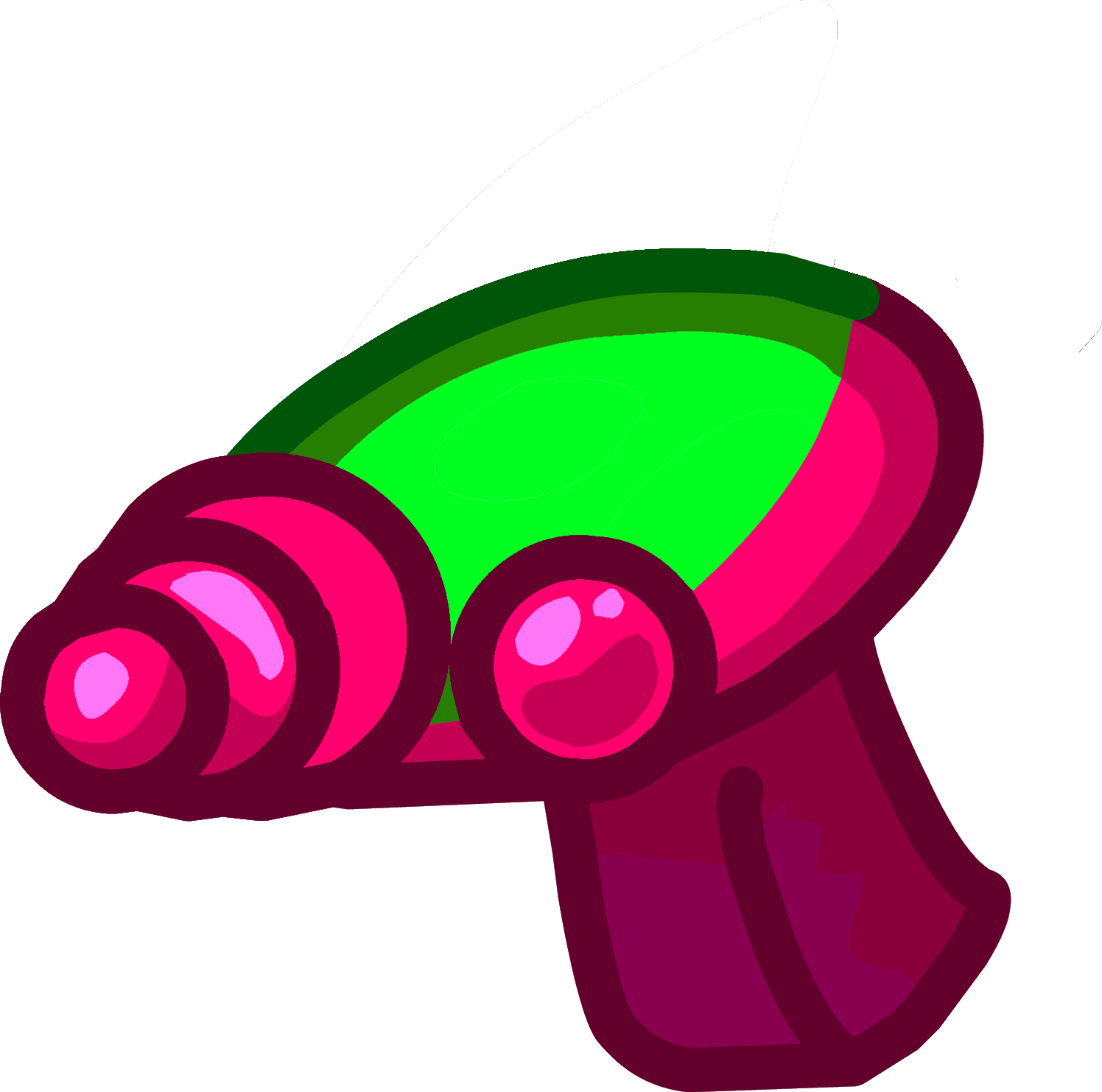Laser Tag Gun - Laser Tag Cartoon Transparent (1496x1482)