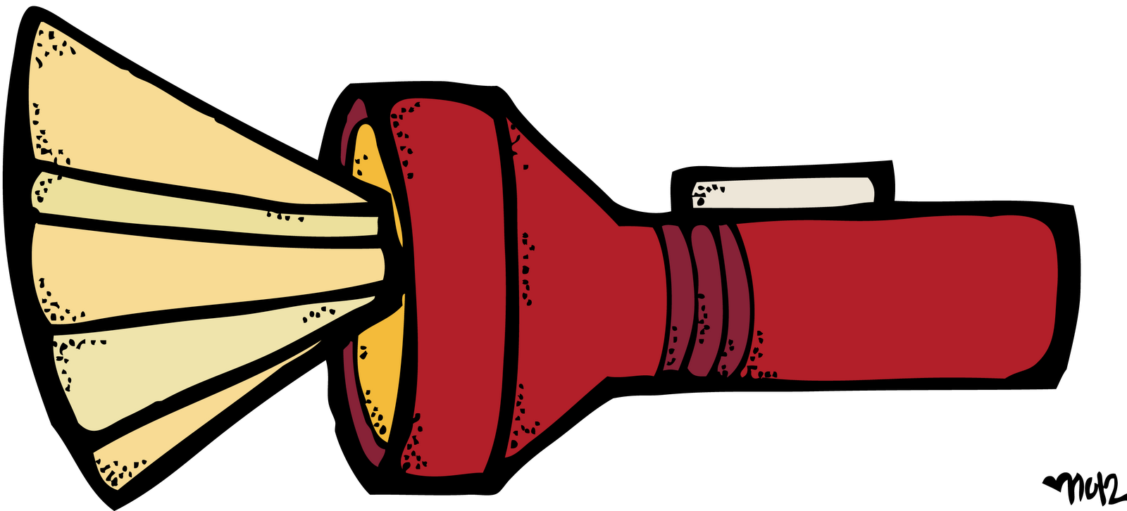 Middle School Retreat - Flashlight Melonheadz Clipart (1600x726)