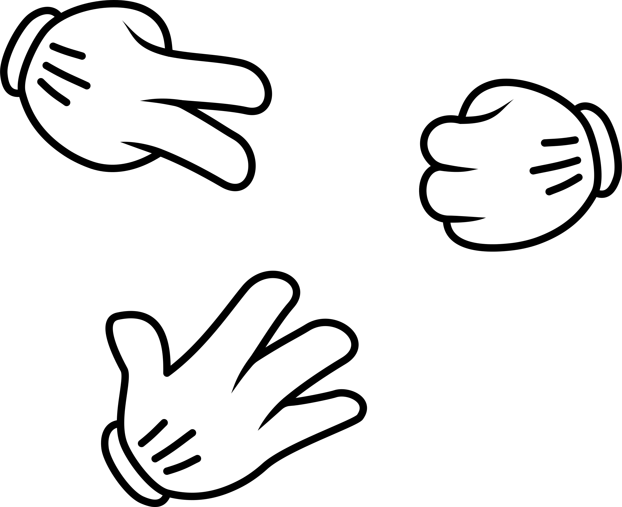 Rock Paper Scissors Clipart - Rock Paper Scissors Clip Art (2400x1959)