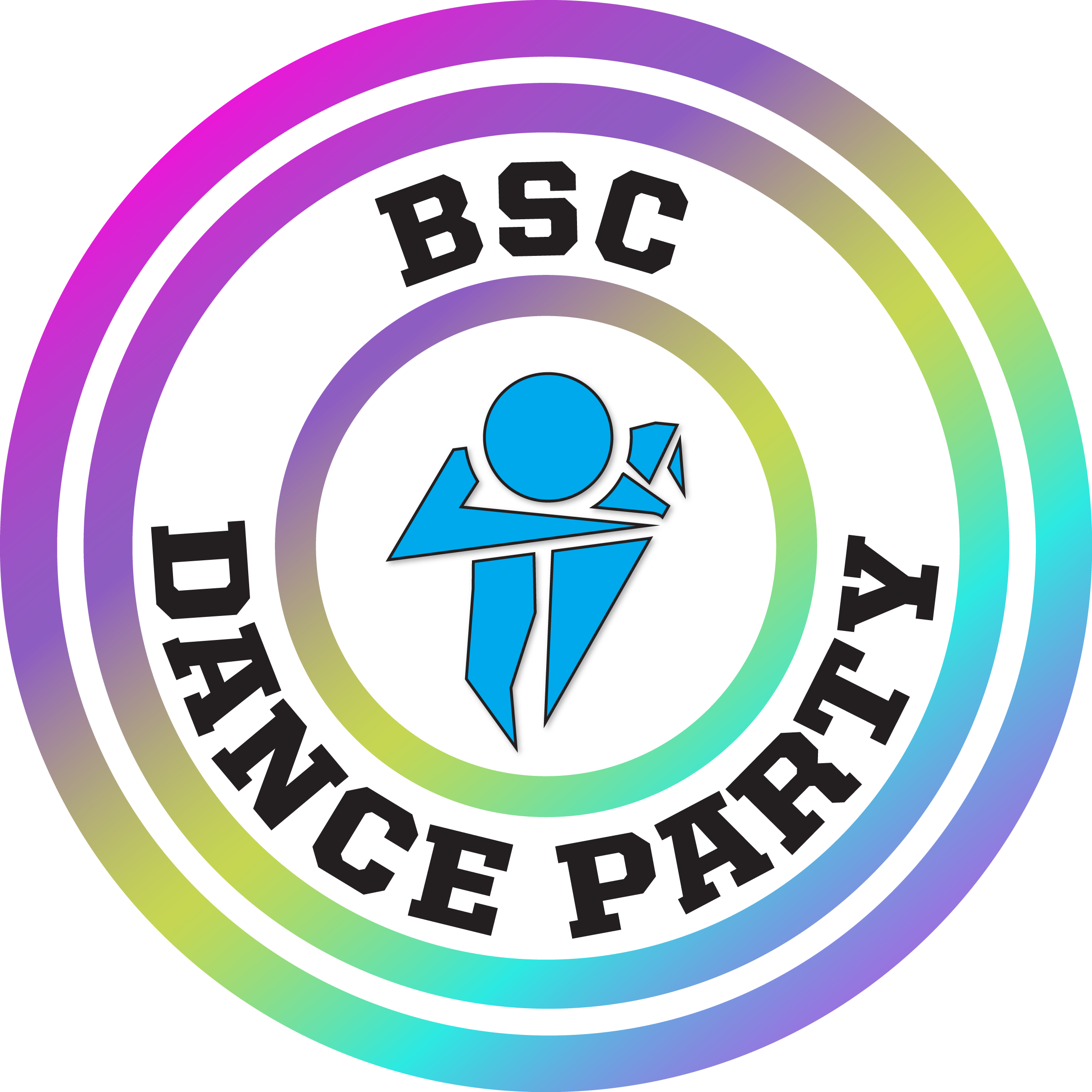 Dance Party - Circle (2411x2411)