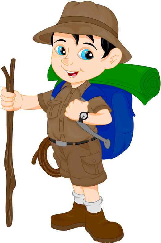 Фото, Автор Soloveika На Яндекс - Hiker Cartoon (676x1024)