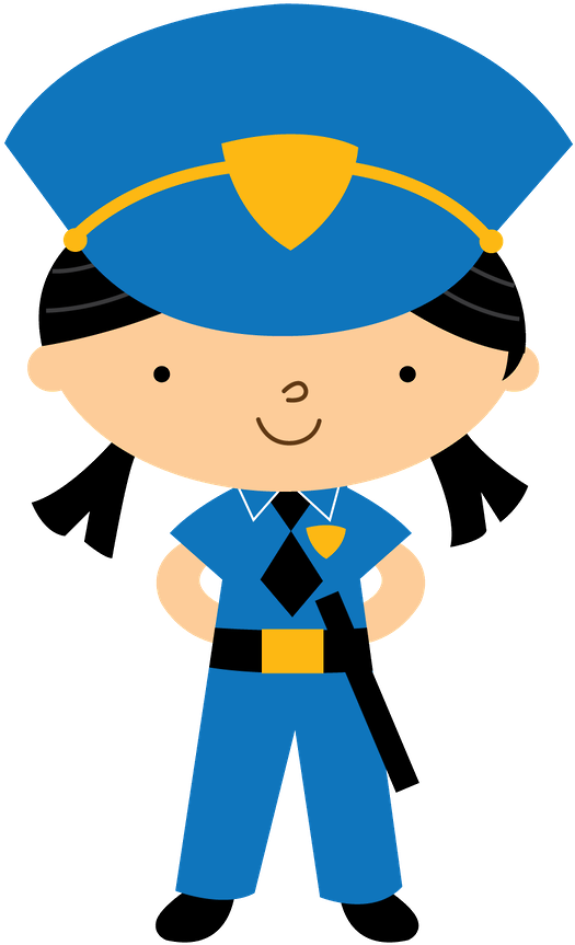 Party Ideas, Clipart Png, Clip Art School, Searching, - Policia Menina Desenho Png (900x900)
