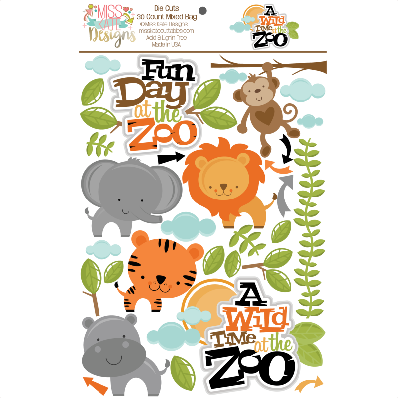 Miss Kate Cuttables Paper Die Cuts For Scrapbooking, - Cartoon (800x800)