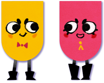 In This Action-puzzle Game, Paper Pals Snip And Clip - Snipperclips Characters (360x490)
