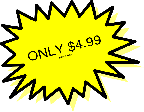 Price Tag Clip Art - Price Tag Clip Art (600x465)