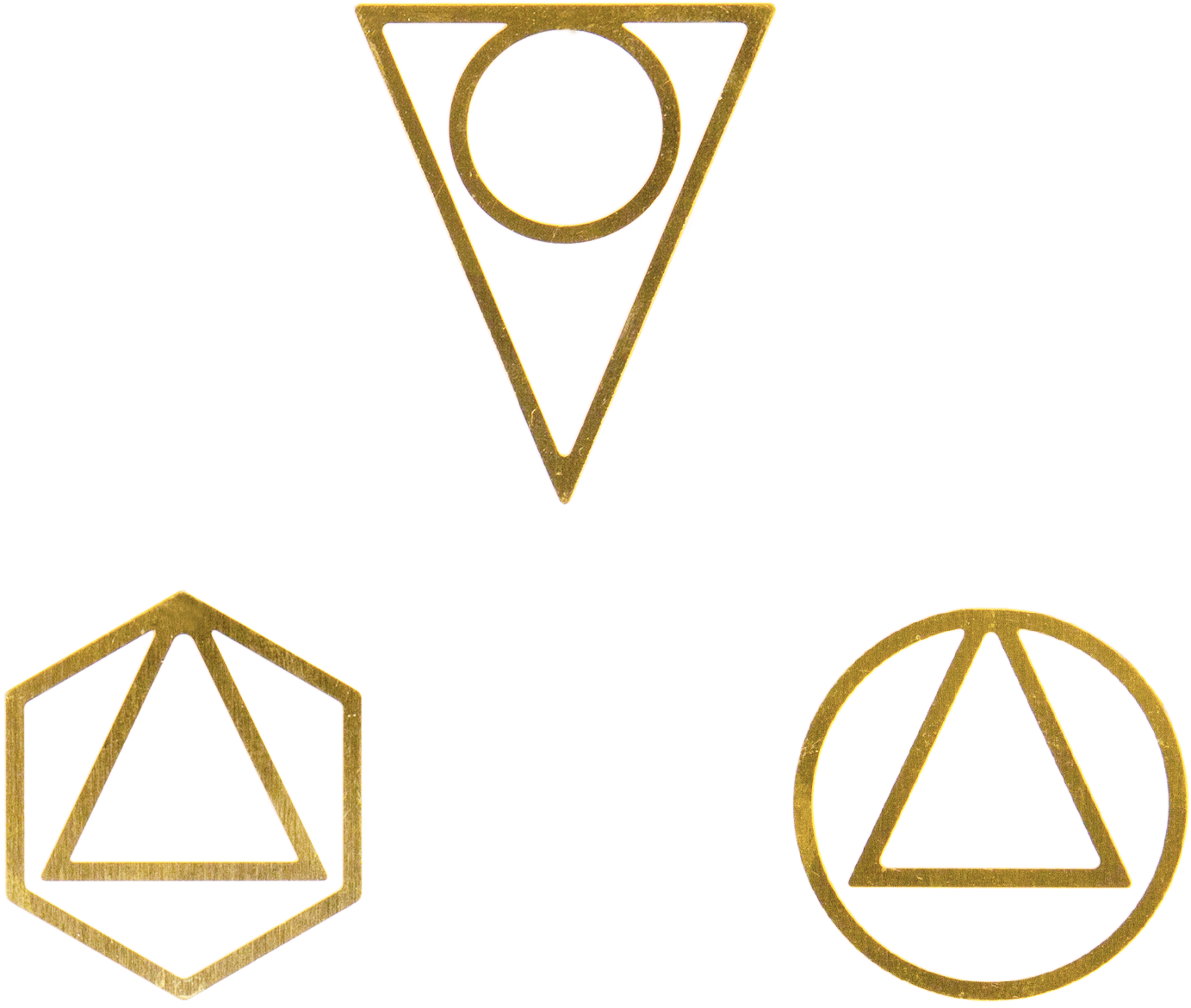 Hexagon Clip - Fancy Paperclip (2000x2000)