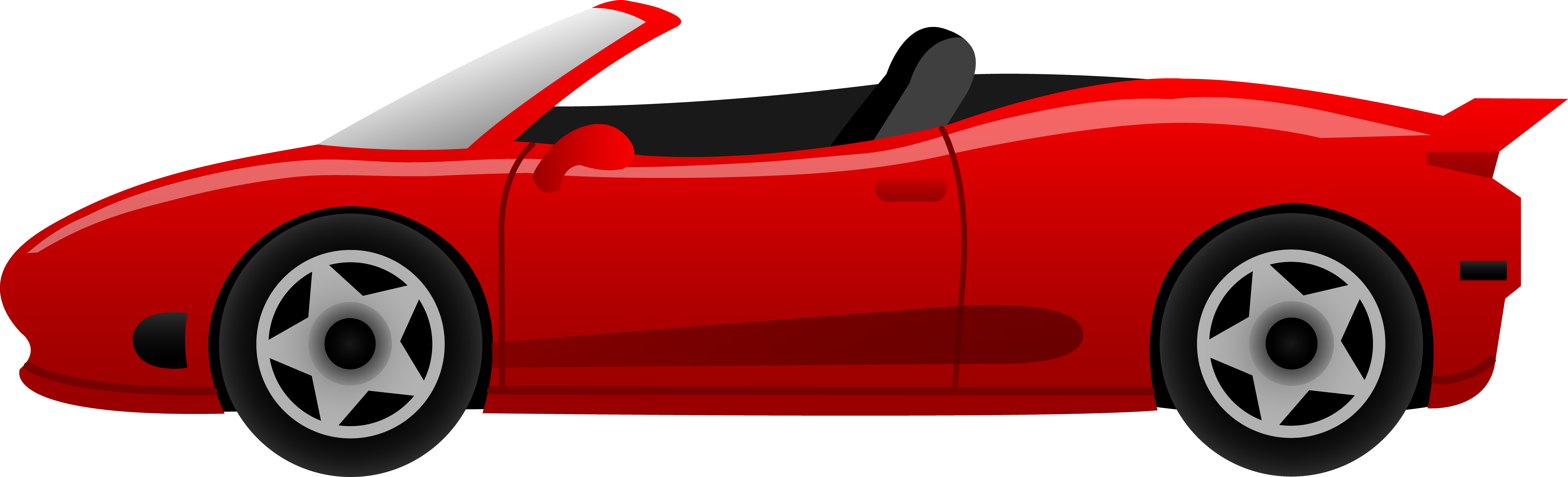 Blue Race Car Clipart Clipart Panda Free Clipart Images - Cartoon Car Side View (7863x2391)