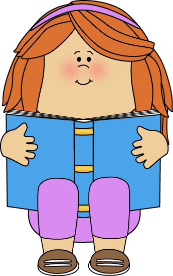 Reading Clip Art Reading Images - Child Reading Clip Art (345x548)