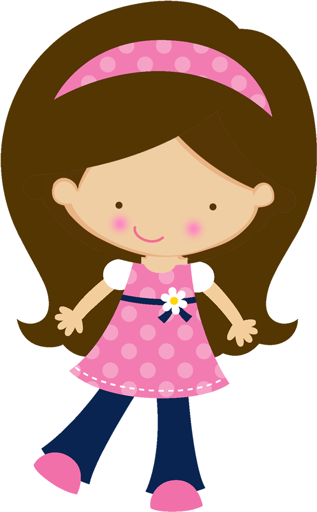 Diseños Para Cortes De Placas En Goma Eva Para Decorar - Little Girl Clipart Png (780x1163)