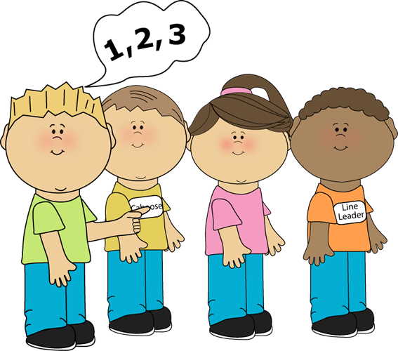 Student Clipart - Classroom - Children Standing Clipart (567x500)