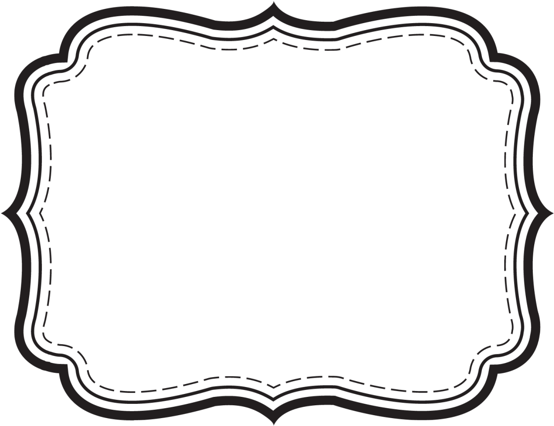 28 Collection Of Label Frame Clipart - White Label Png (1126x870)