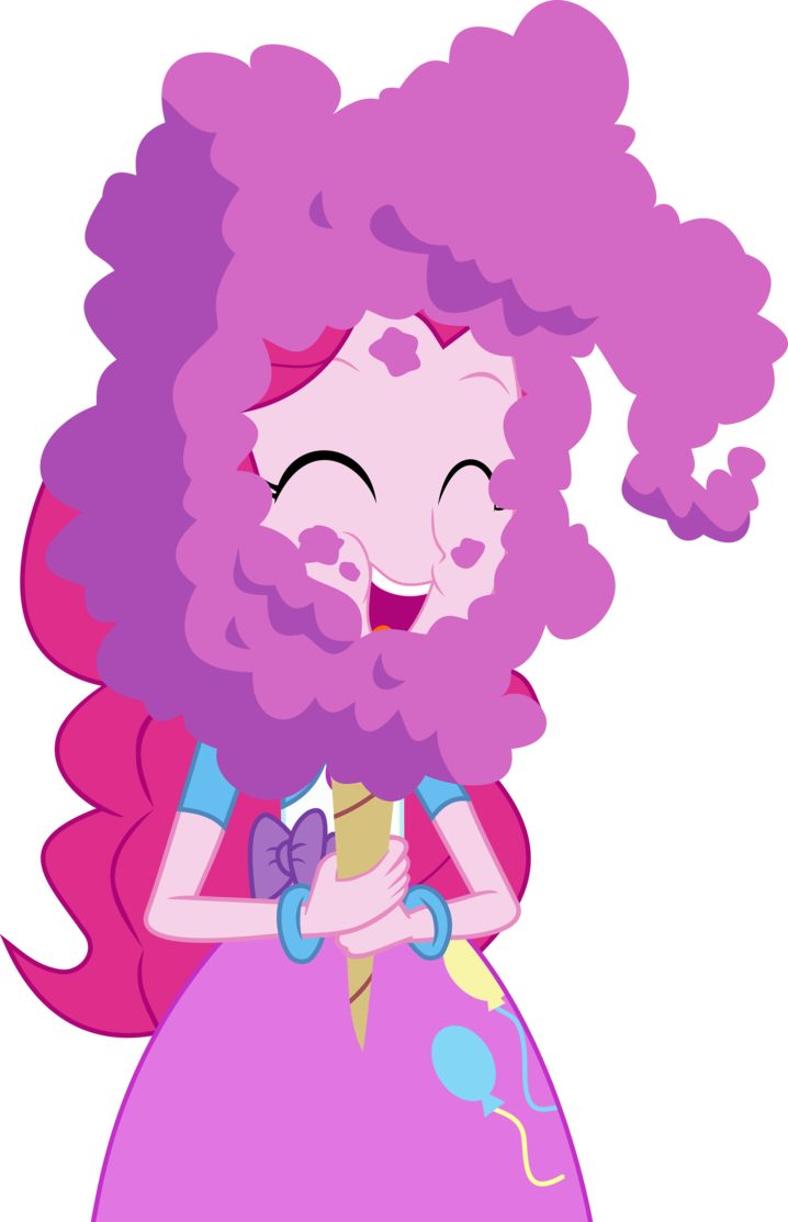 Pinkie And Candy Floss By Mit Boy - Пинки Пай Рендер (718x1113)